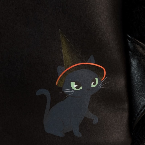 Loungefly Disney Hocus Pocus Binx Costume Light Up Glow Mini Backpack Exclusive - Picture 5 of 8